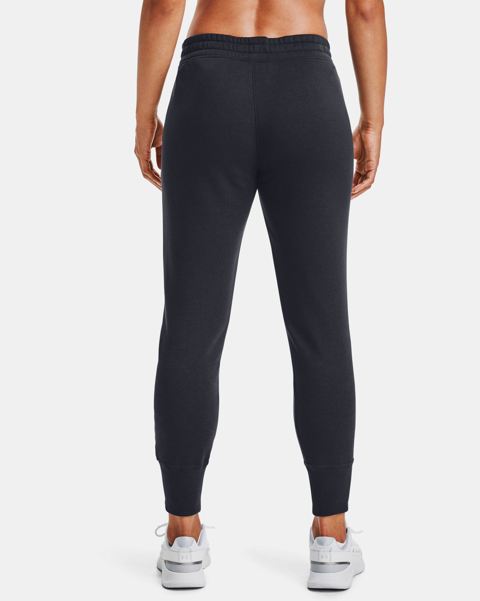 Under armour rival fleece metallic joggers 2025