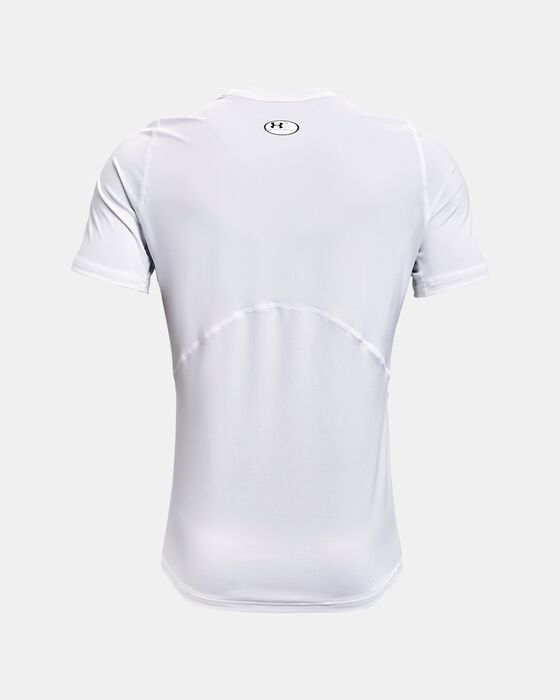Men's HeatGear® Armour Fitted Short Sleeve image number 5