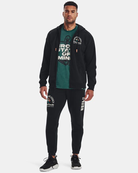Men's Project Rock Heavyweight Terry Full-Zip image number 2