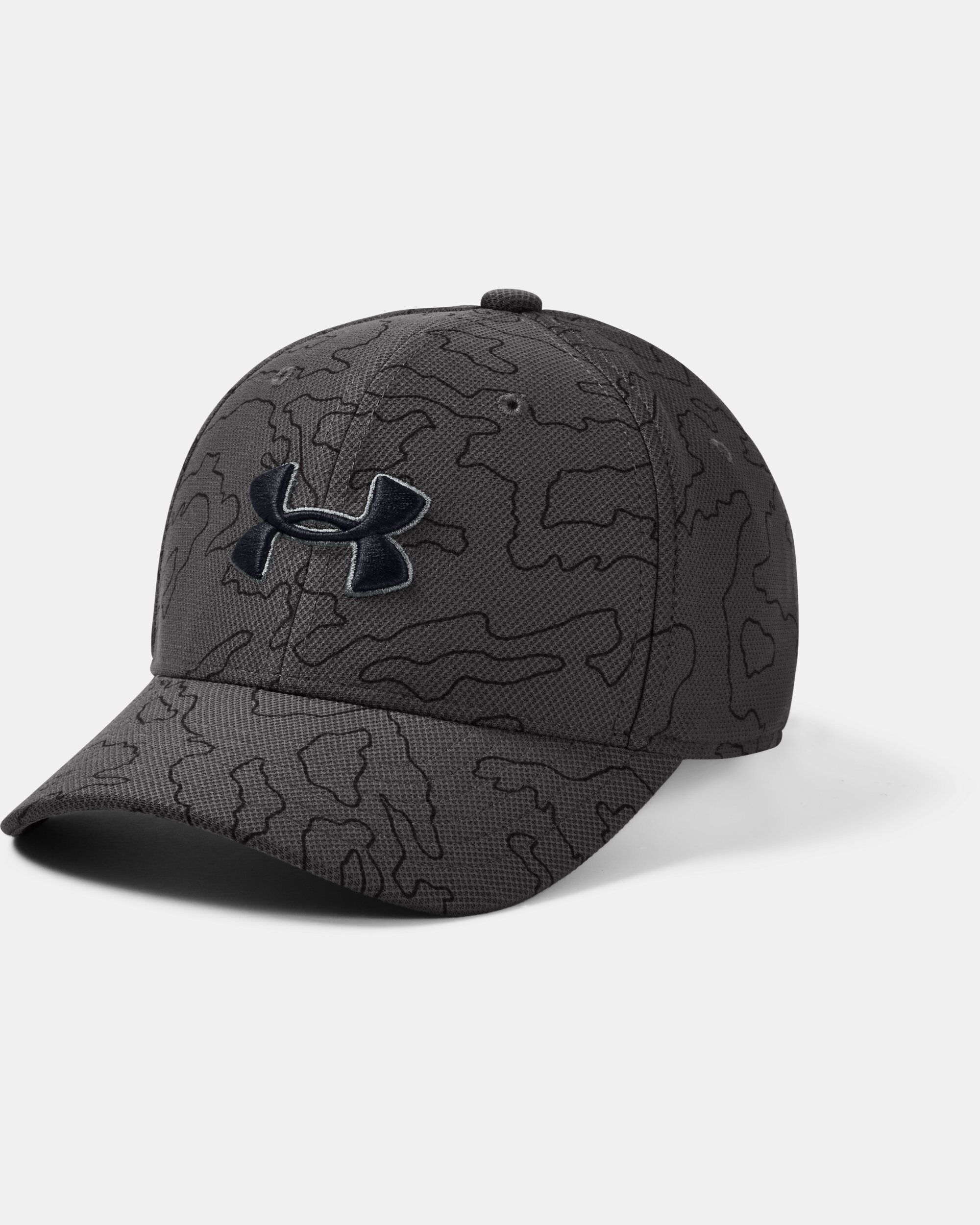 Under Armour Boys UA Printed Blitzing 3.0 Cap Grey in Dubai UAE