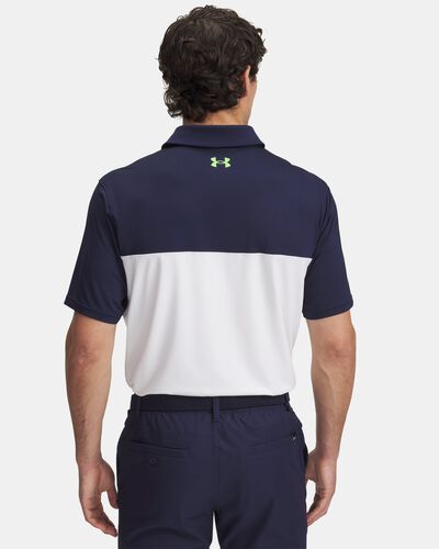 Men's UA Tee To Green Color Block Polo