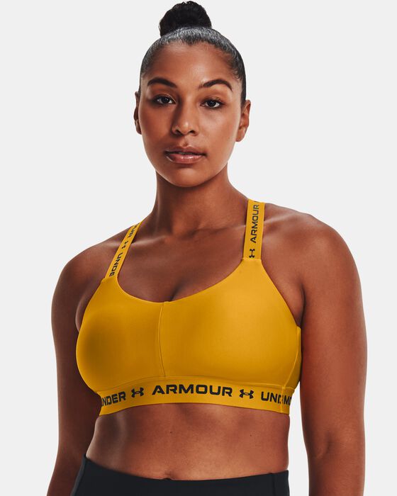 Women's UA Crossback Low Sports Bra image number 3