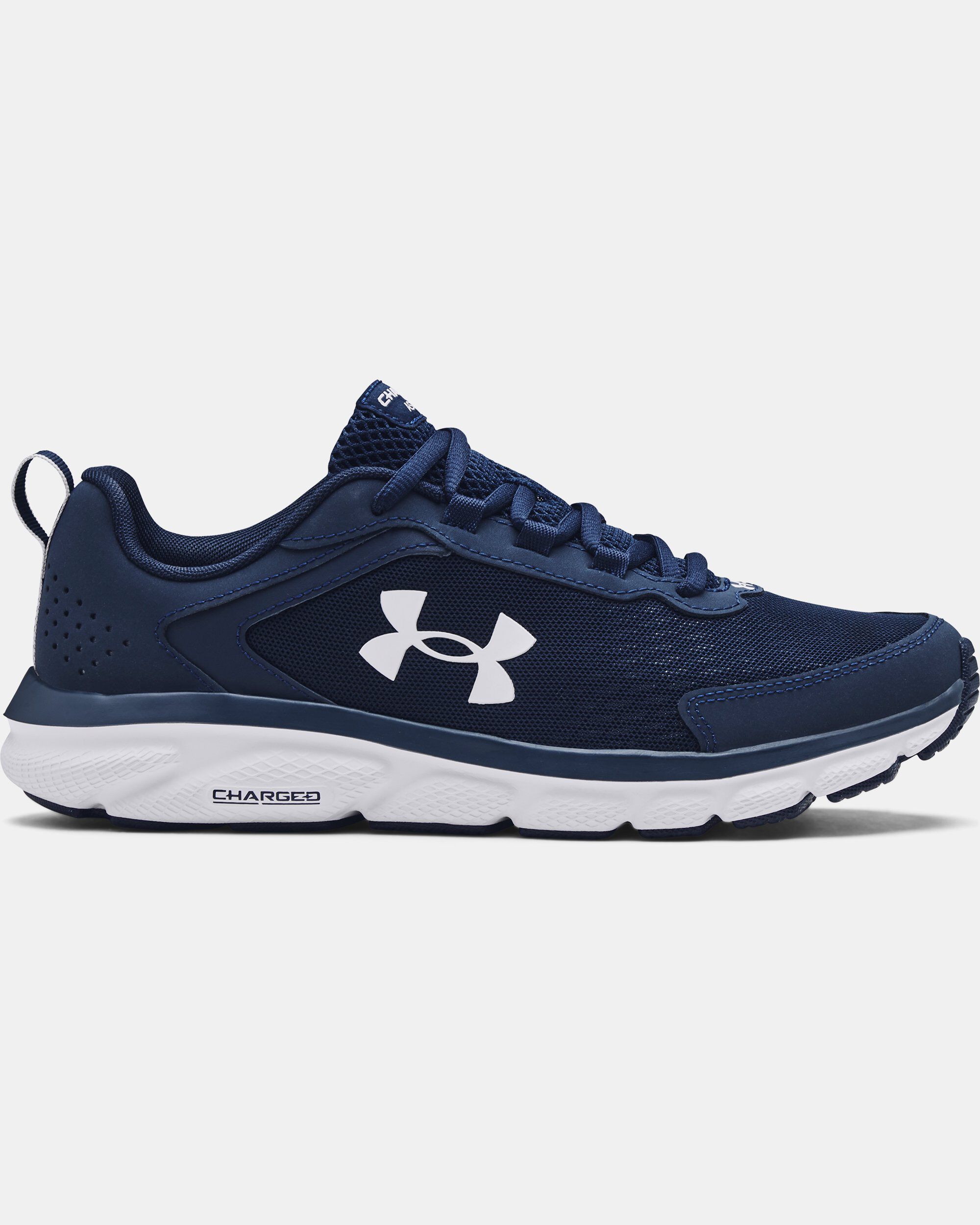 Buy Men s UA Charged Assert 9 Running Shoes Blue in Dubai UAE Under Armour