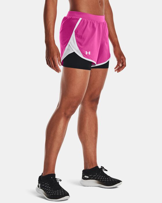 Women's UA Fly-By 2.0 2-in-1 Shorts image number 0