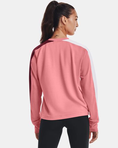 Women's UA Rival Terry Colorblock Crew