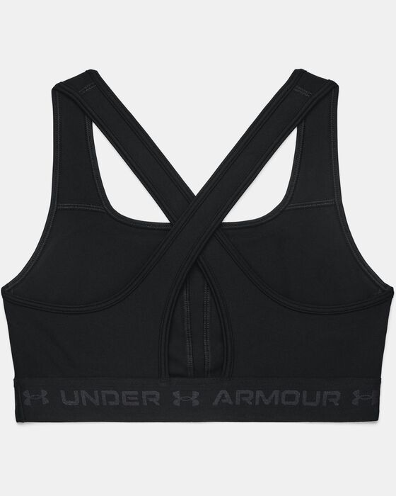 Women's Armour® Mid Crossback Sports Bra image number 9