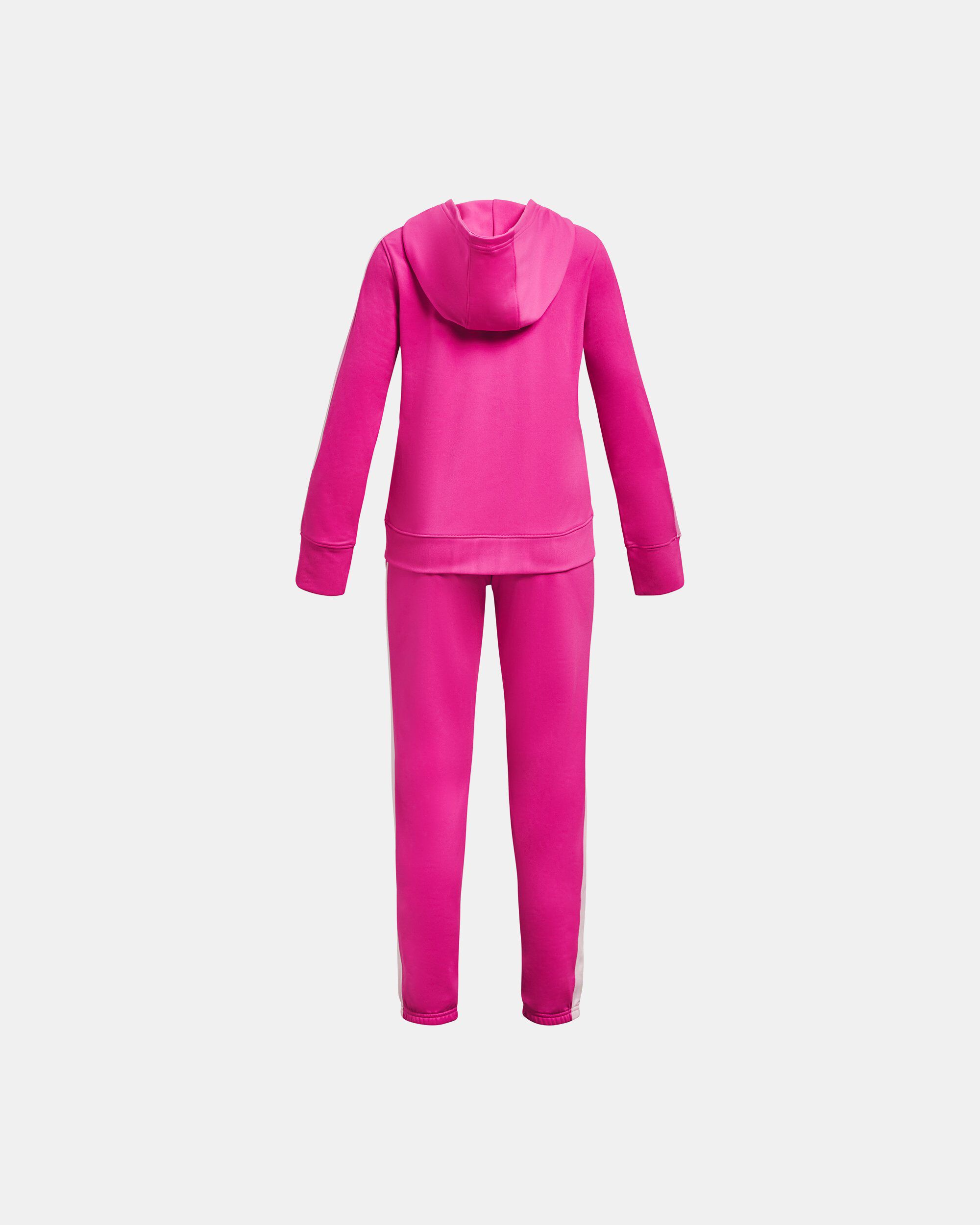Girls UA Knit Hooded Track Suit