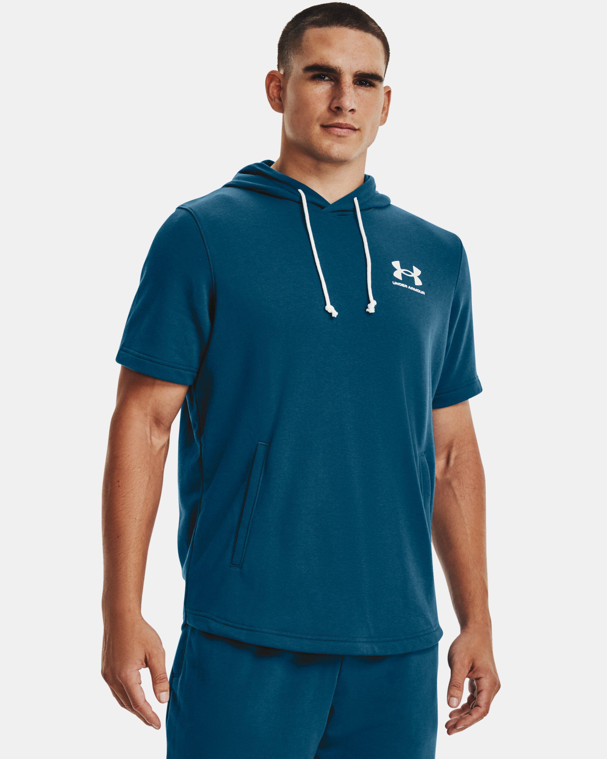 Men s UA Rival Terry Short Sleeve Hoodie