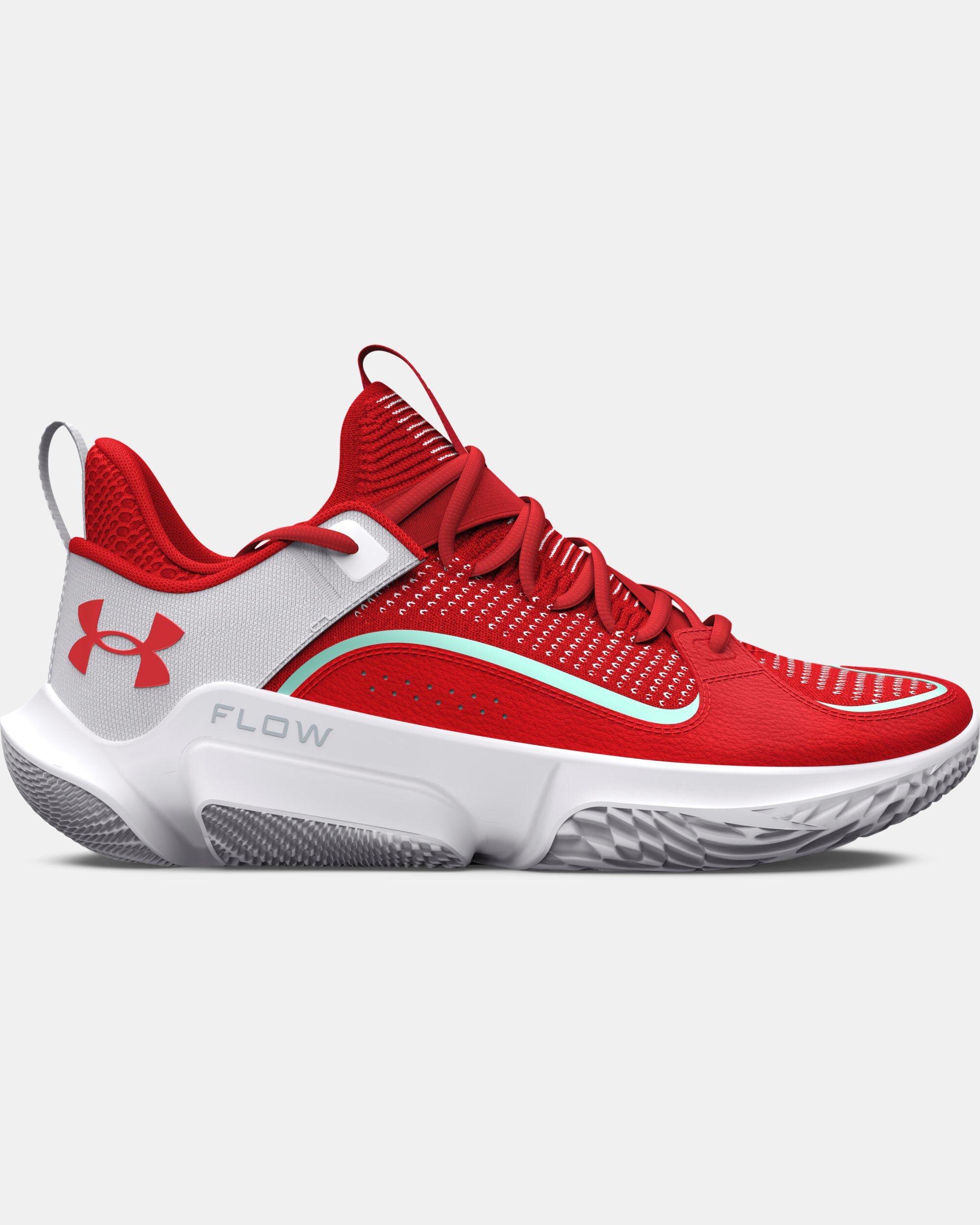 Red under outlet armour shoes