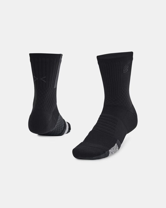 Unisex Curry ArmourDry™ Playmaker Mid-Crew Socks image number 0