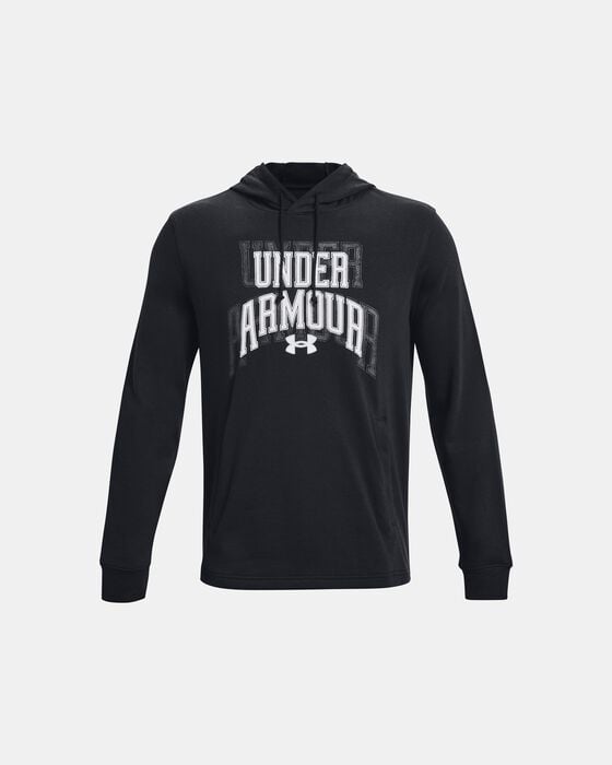 Men's UA Rival Terry Graphic Hoodie image number 4