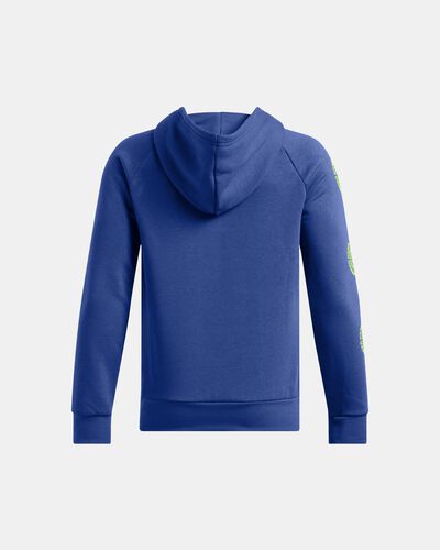 Boys' UA Rival Fleece Spiral Logo Hoodie