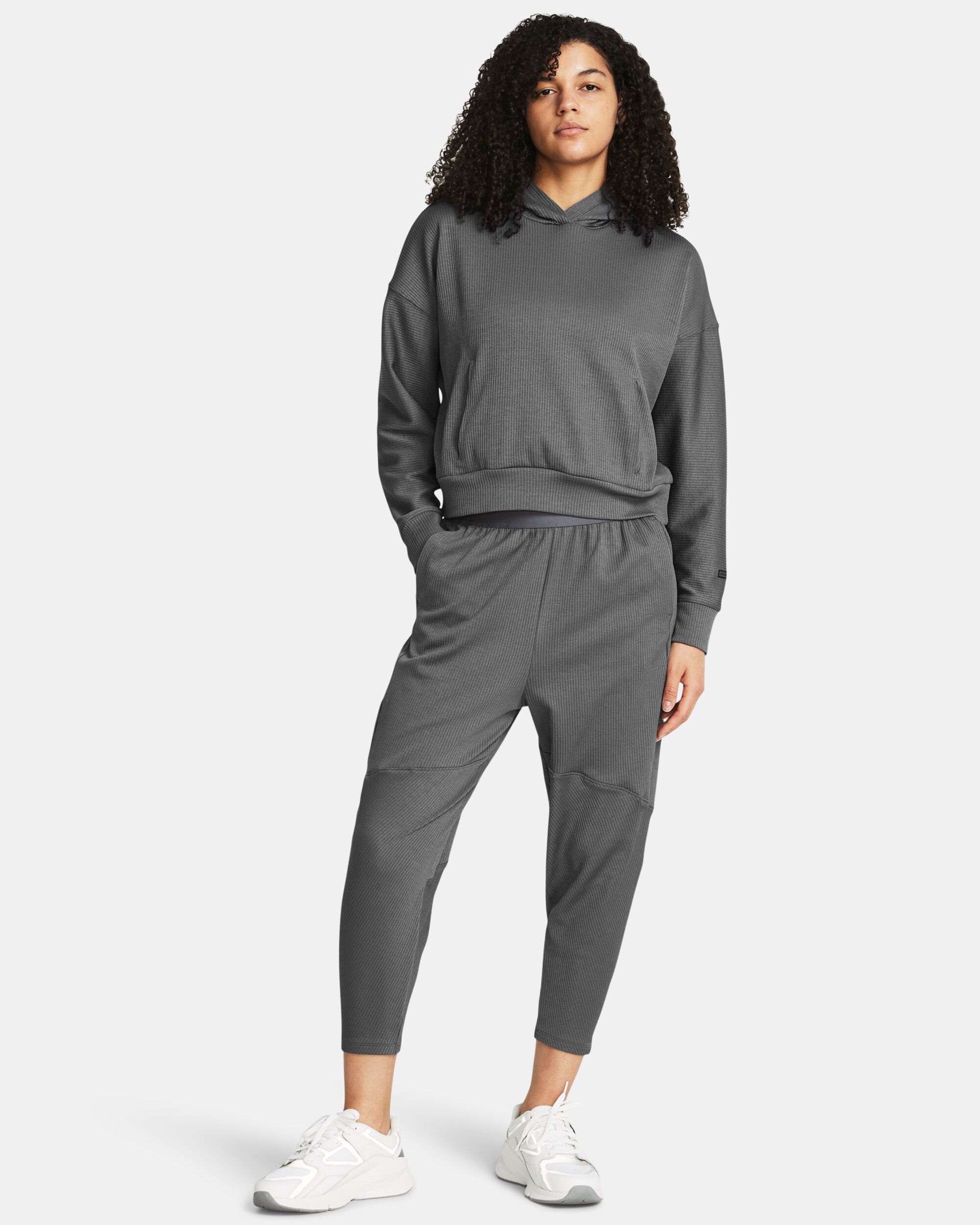 Buy Women s UA Journey Rib Pants Grey in Dubai UAE Under Armour