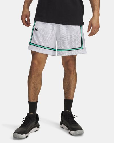 Men's UA Zone Pro 7" Mesh Printed Shorts
