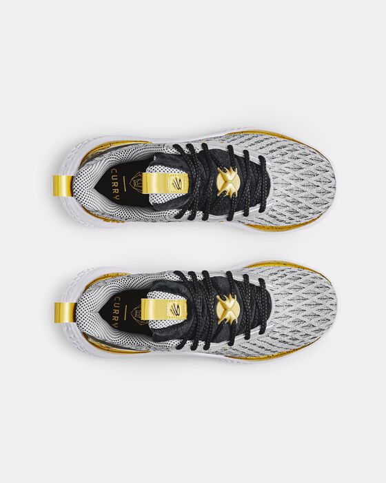 Unisex Curry Flow 10 Young Wolf Basketball Shoes image number 2