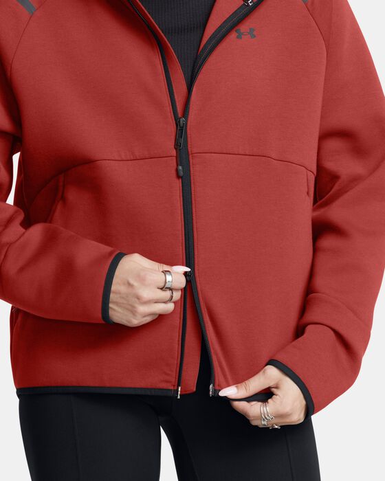 Women's UA Unstoppable Fleece Full-Zip image number 3
