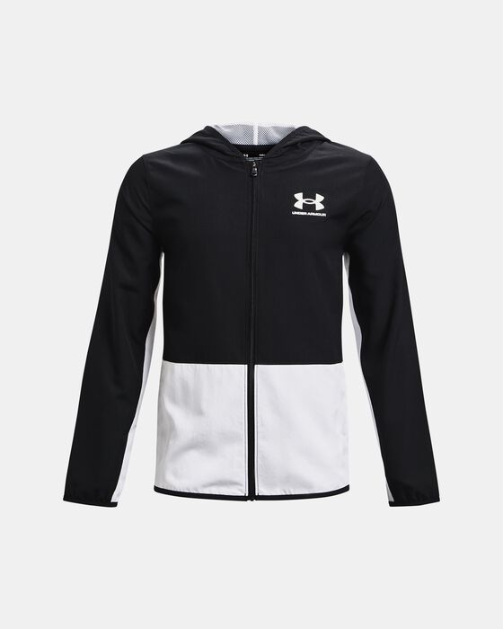 Boys' UA Woven Track Jacket image number 0