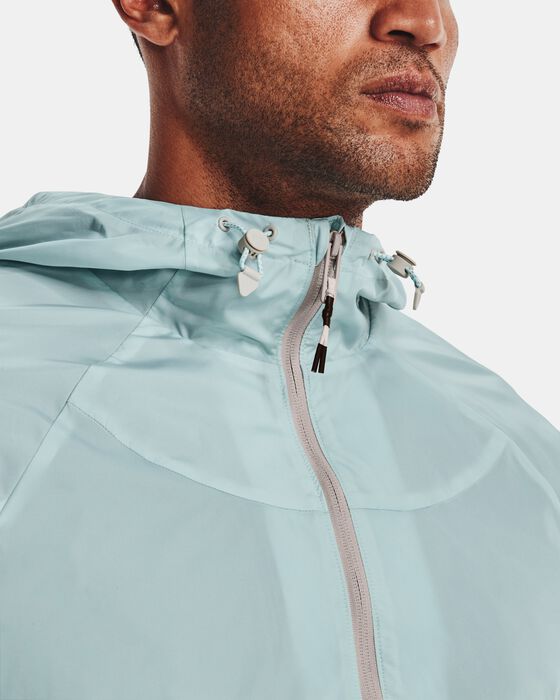 Men's UA RUSH™ Woven Full-Zip image number 3