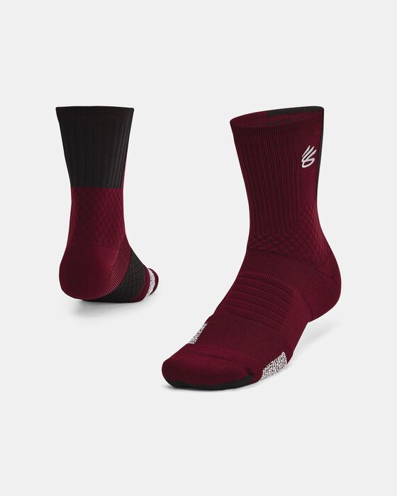 Unisex Curry ArmourDry™ Playmaker Mid-Crew Socks image number 0