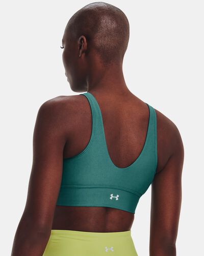 Women's UA Infinity Mid Pintuck Sports Bra