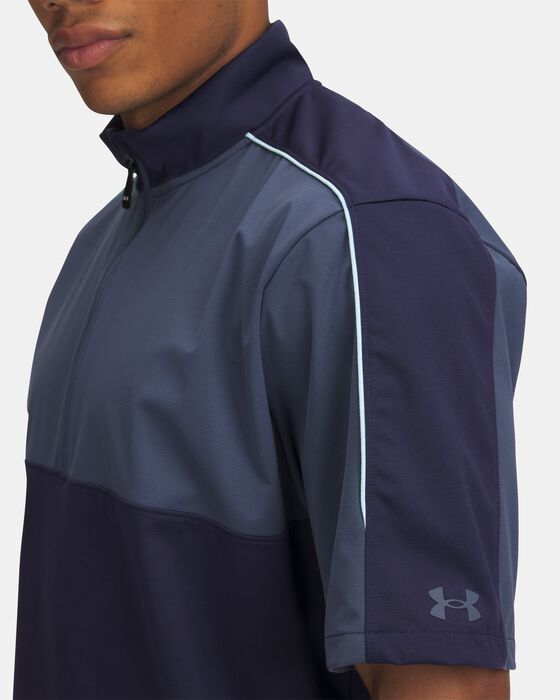 Men's UA Drive Wind Short Sleeve image number 2
