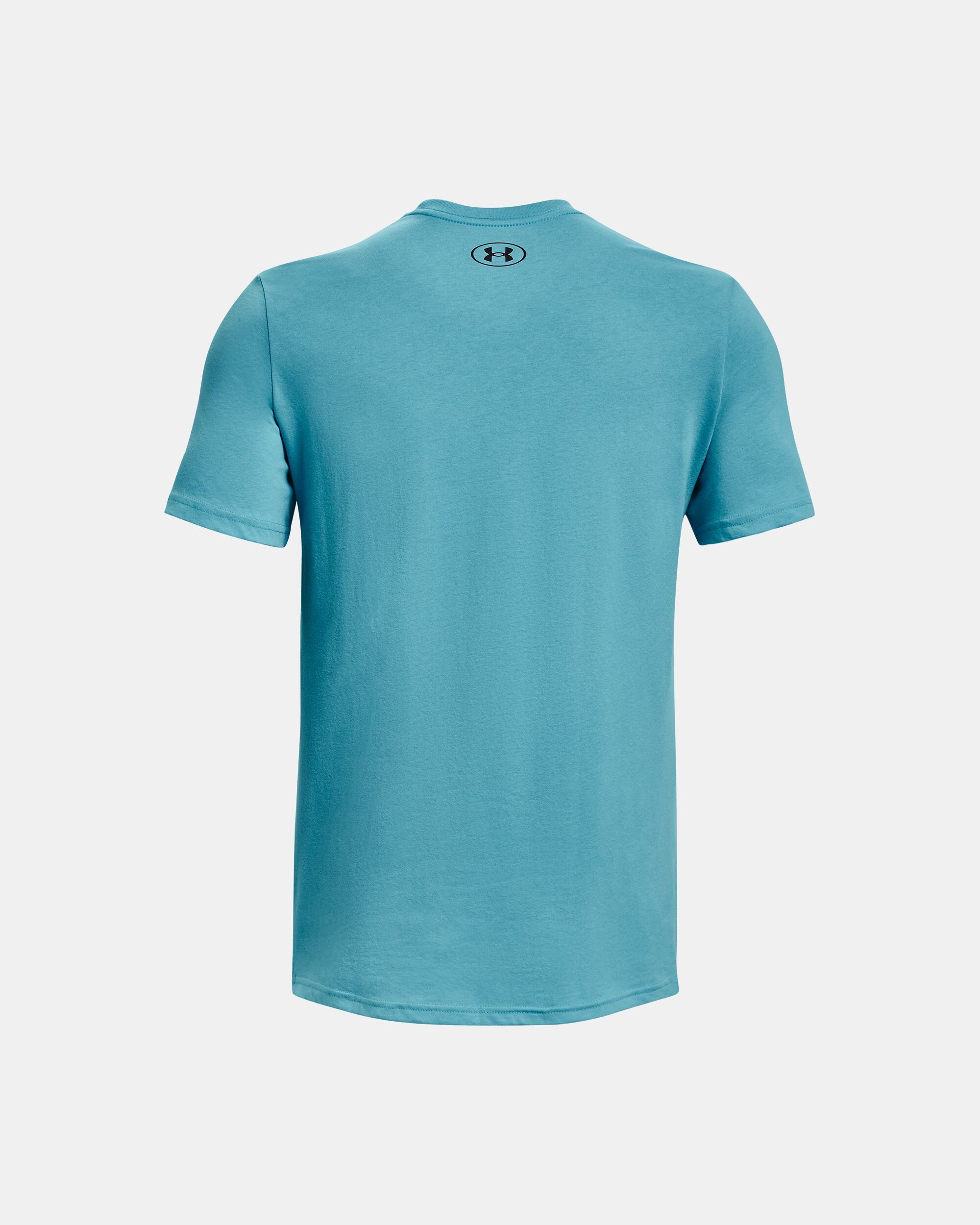 Under armour 2025 turquoise t shirt