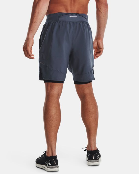 Men's UA Launch Elite 2-in-1 7'' Shorts image number 1