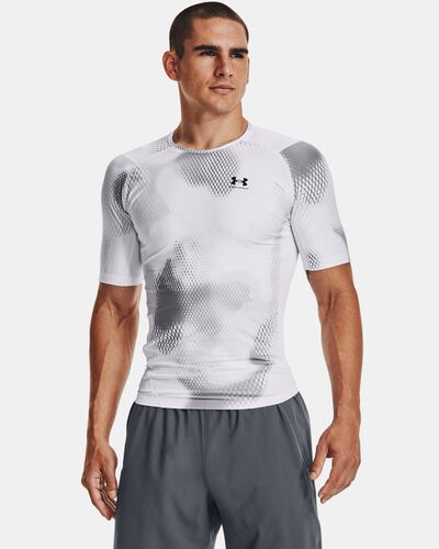 Men's UA Iso-Chill Compression Printed Short Sleeve