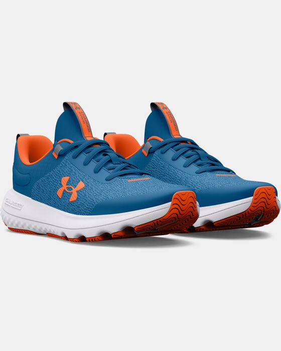 Boys' Grade School UA Charged Revitalize Sportstyle Shoes image number 3