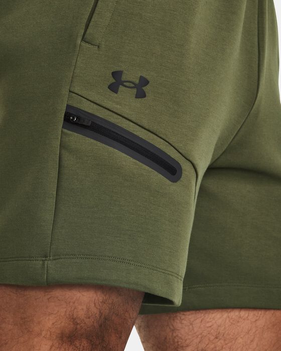 Men's UA Unstoppable Fleece Shorts image number 3