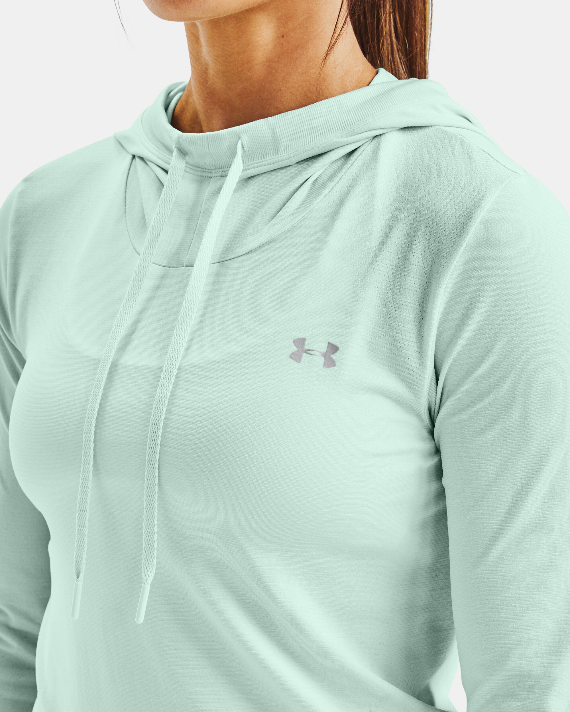 Under Armour Women s UA Seamless Hoodie Blue in Dubai UAE