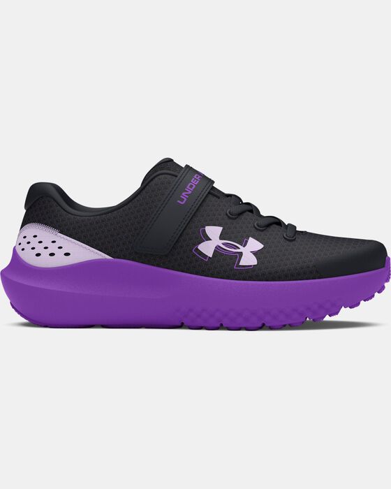 Girls' Pre-School UA Surge 4 AC Running Shoes image number 0