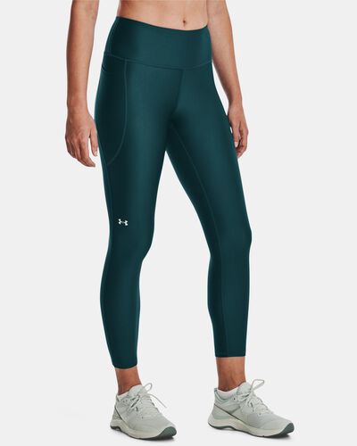 Women's HeatGear® Armour No-Slip Waistband Ankle Leggings