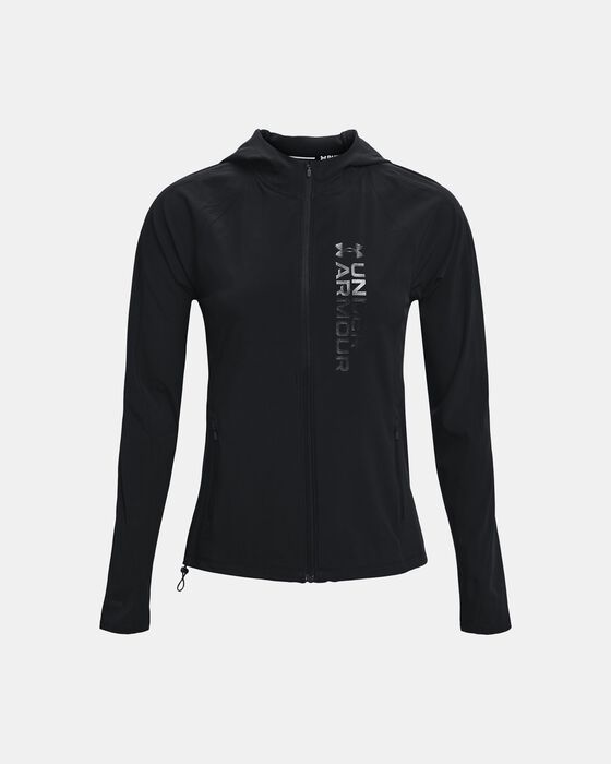 Women's UA OutRun The Storm Jacket image number 6