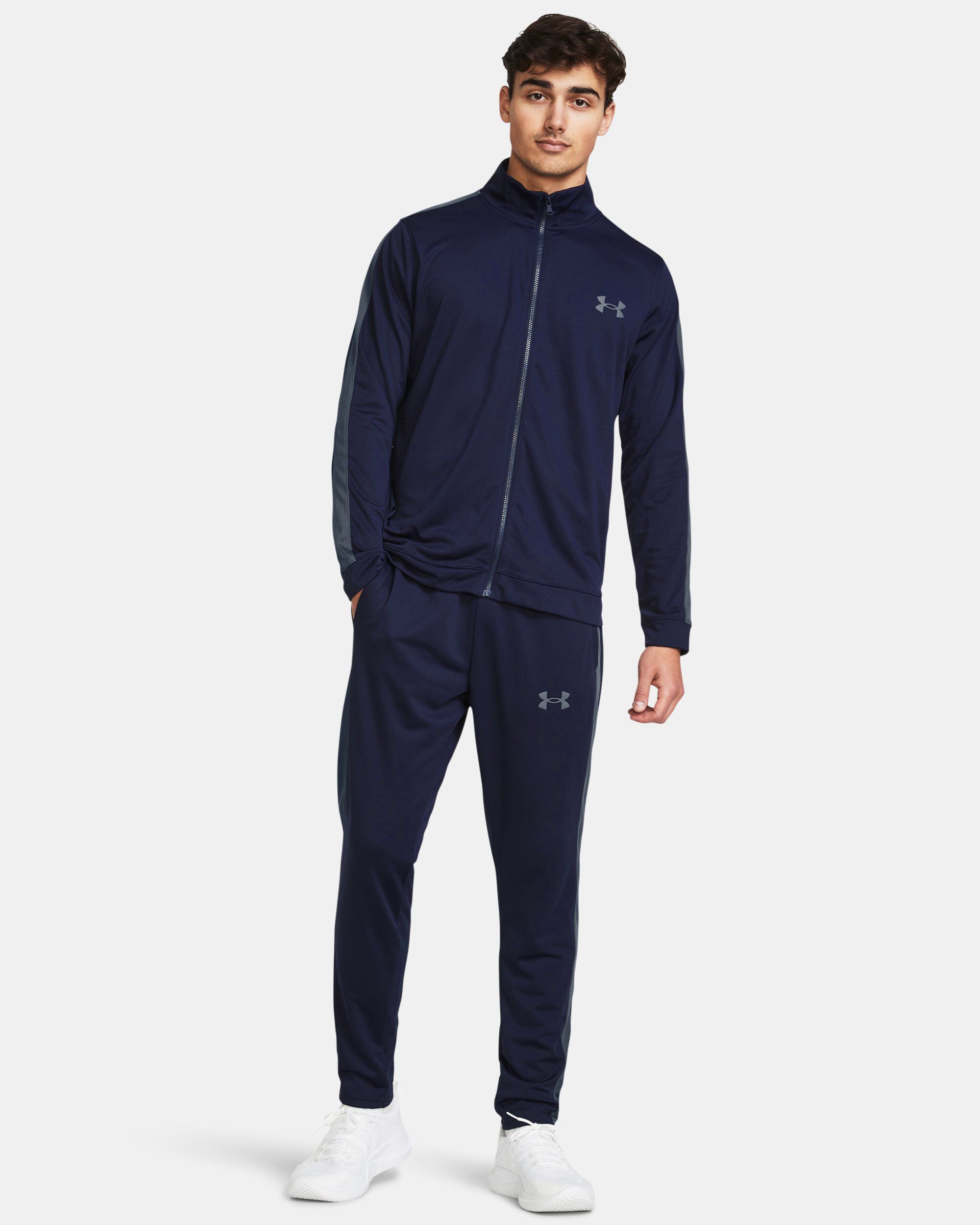 Mens under armour on sale tracksuit