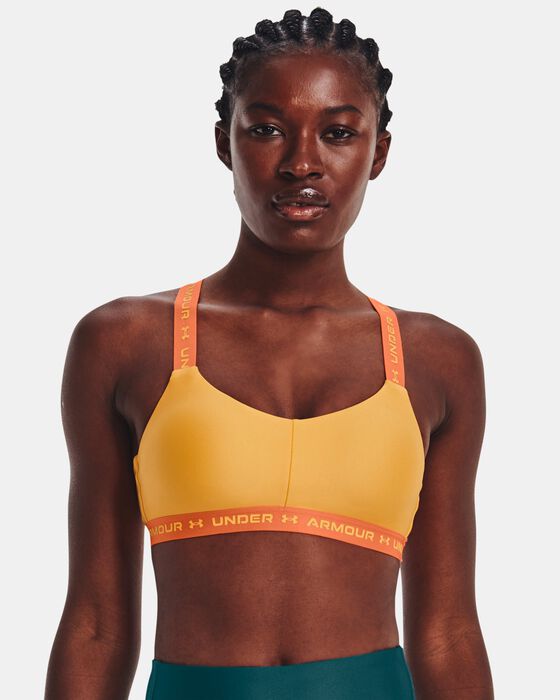 Women's UA Crossback Low Sports Bra image number 0