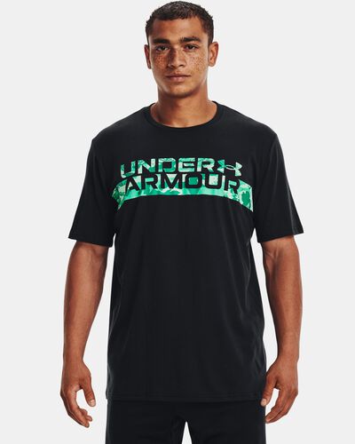 Men's UA Camo Chest Stripe Short Sleeve