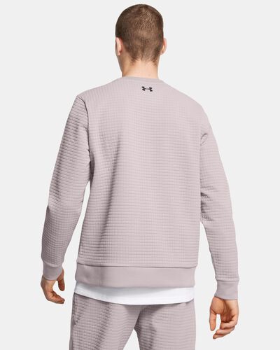 Men's UA Unstoppable Fleece Grid Crew