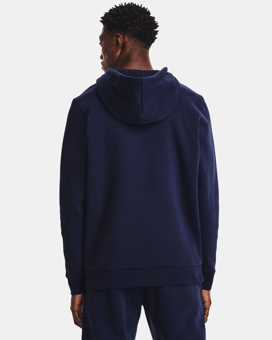 Men's UA Essential Fleece Full-Zip Hoodie image number 1