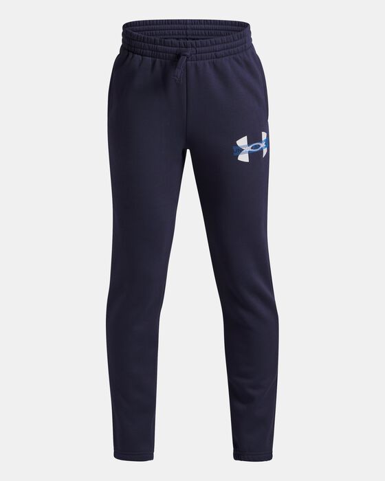 UA Rival Fleece Colorblock Graphic image number 0