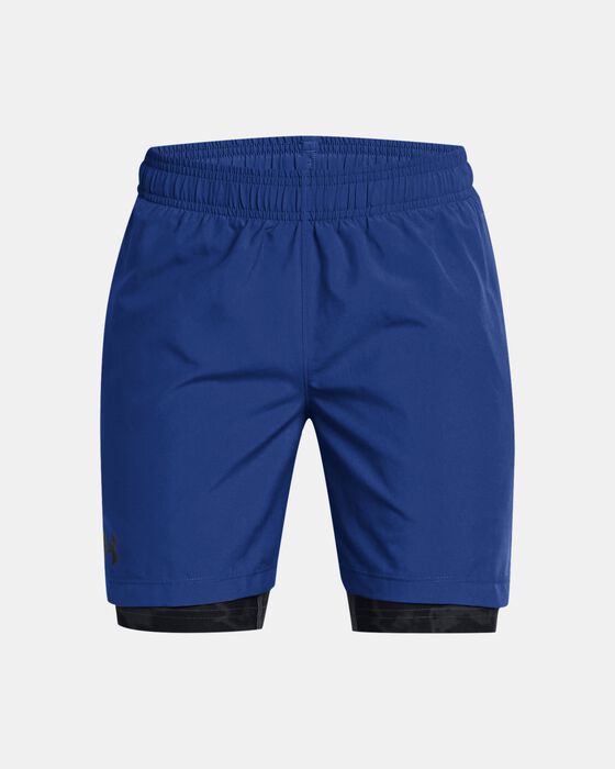 Boys' UA Tech™ Woven 2-in-1 Shorts image number 0