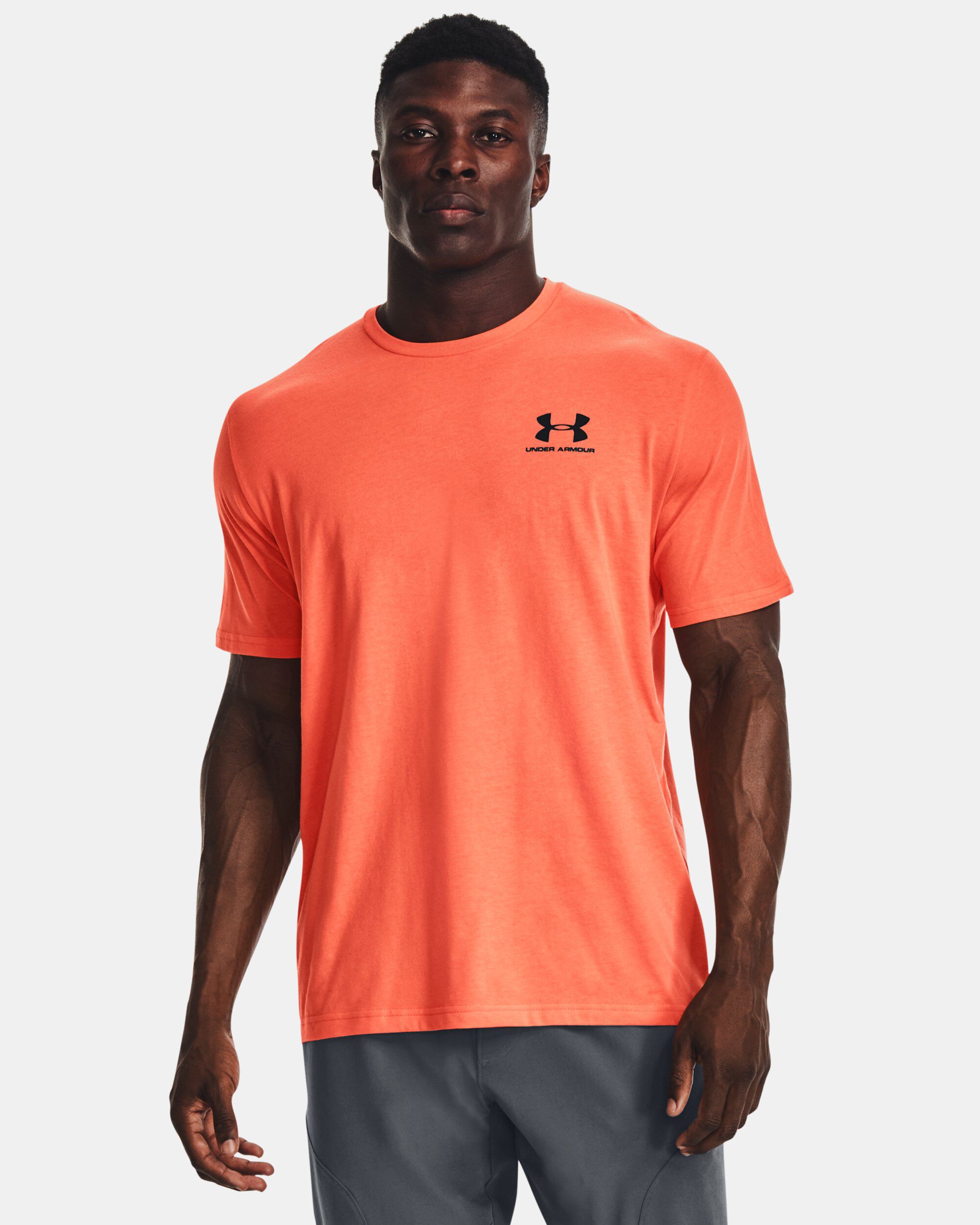 Men's ua sportstyle left chest short sleeve shirt 2025