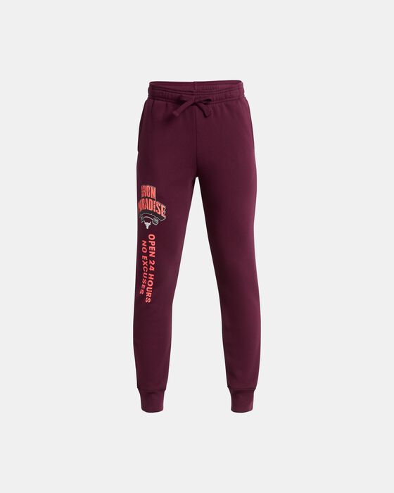 Boys' Project Rock Rival Fleece Home Gym Joggers image number 0