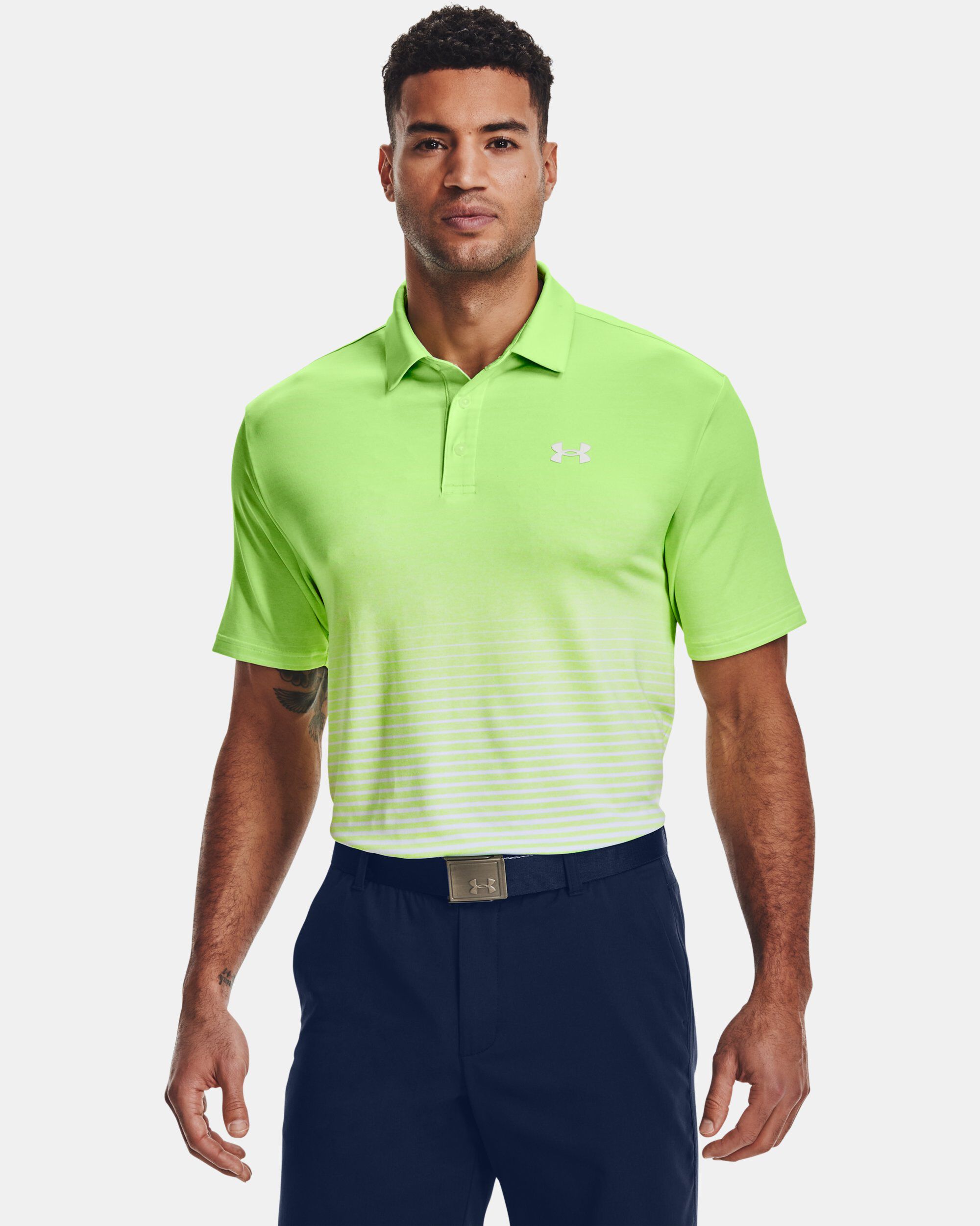 Buy Men s UA Playoff Polo 2.0 Green in Dubai UAE Under Armour