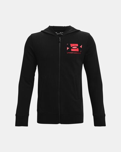 Boys' UA Rival Terry Full Zip Hoodie