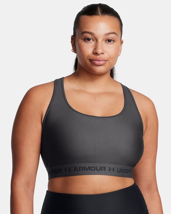 Women's Armour® Mid Crossback Sports Bra image number 0