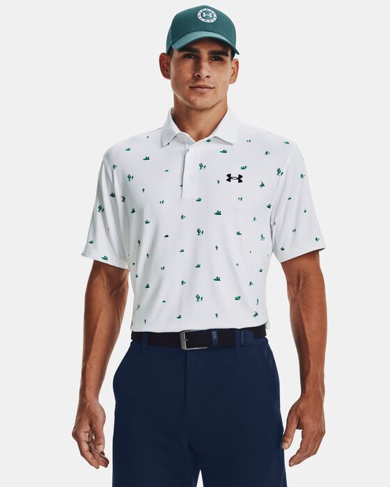 Men's UA Playoff 3.0 Printed Polo image number 0