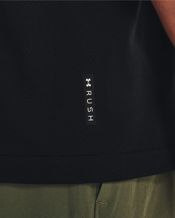 Men's UA RUSH™ Seamless Legacy Short Sleeve image number 3