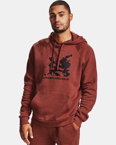 Men's UA Rival Fleece Box Logo Hoodie