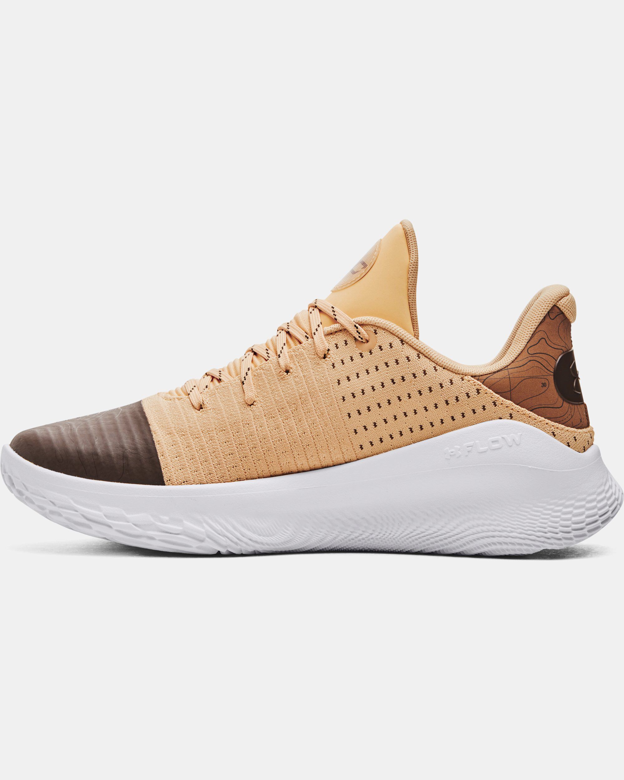 Buy Unisex Curry 4 Low FloTro Curry Camp Basketball Shoes Yellow in Dubai UAE Under Armour